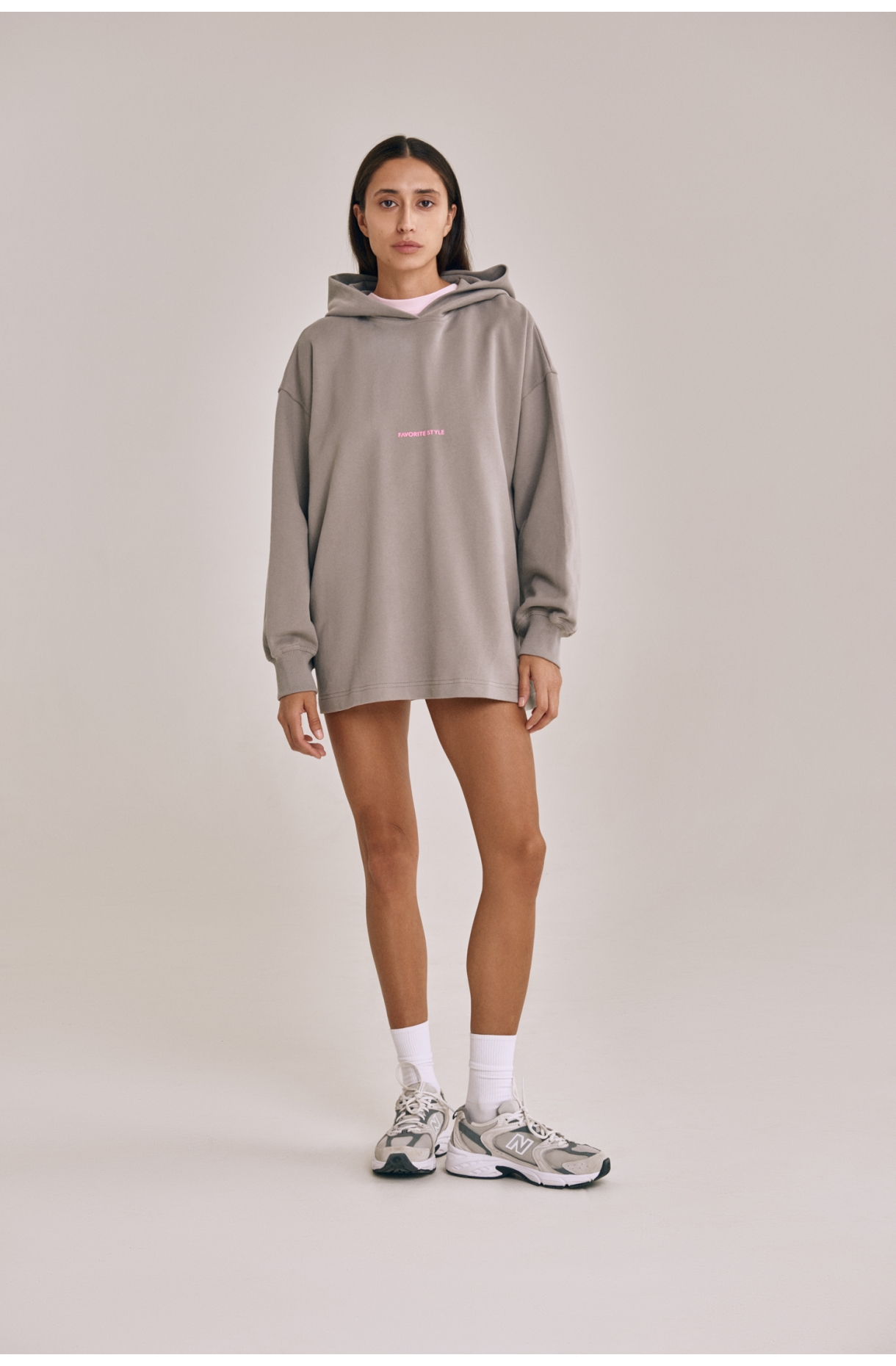 ОБ'ЄМНЕ ПОДОВЖЕНЕ ХУДІ FAVORITE STYLE 156 зображення 43