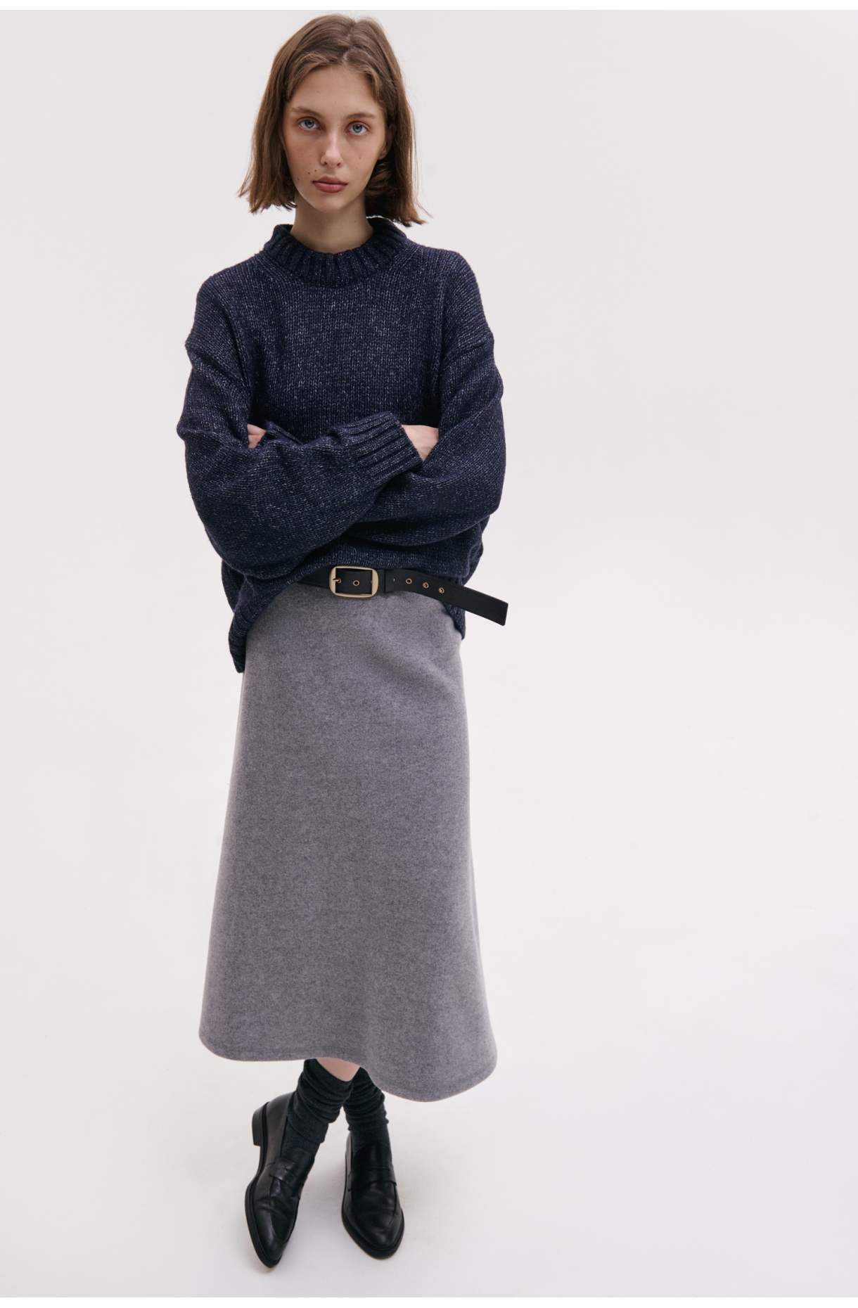 СПІДНИЦЯ ДОВЖИНИ МІДІ 1131\27-2 зображення