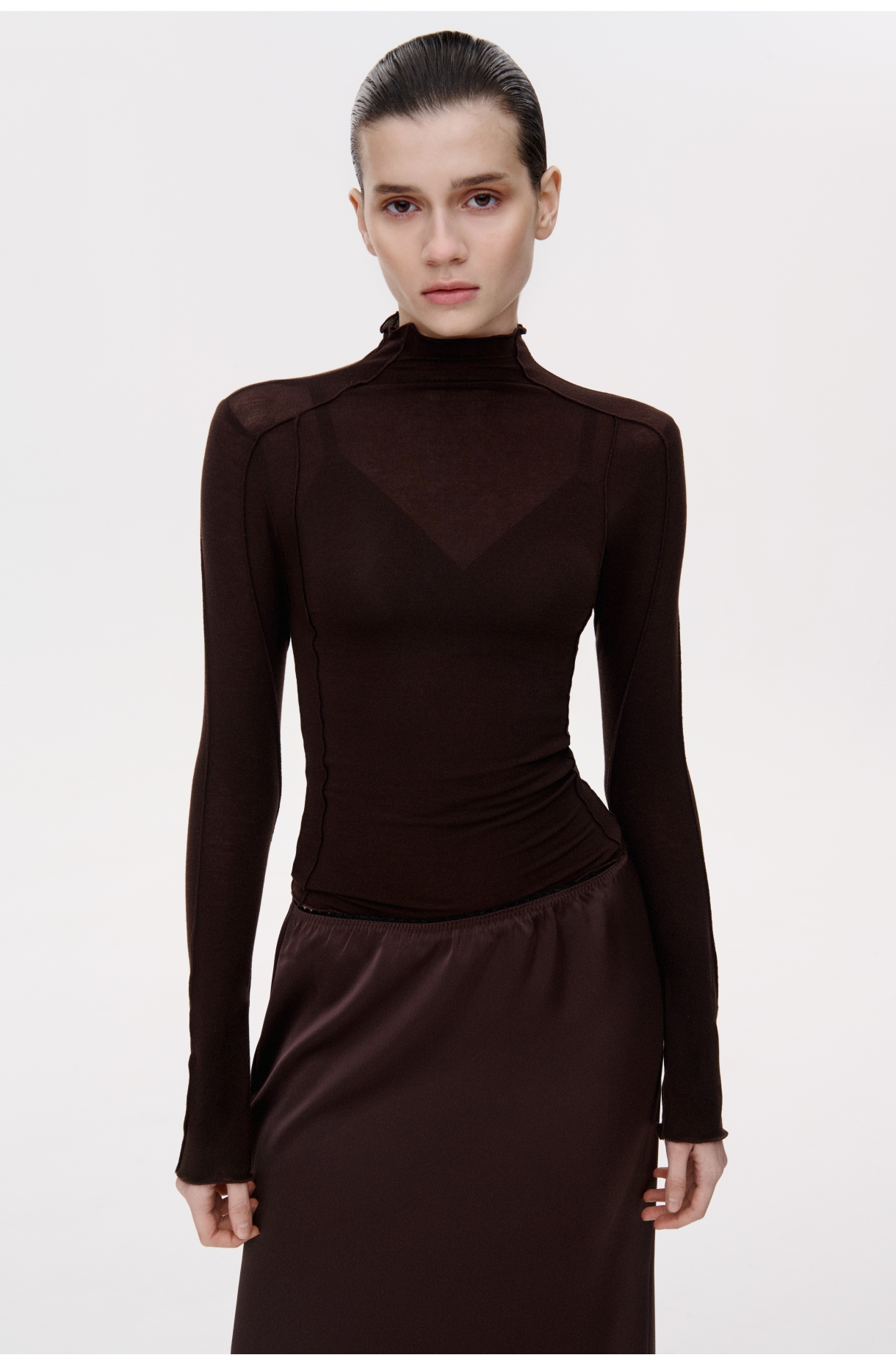 ЛОНГСЛІВ З АКЦЕНТНИМИ ШВАМИ 1238 зображення 3