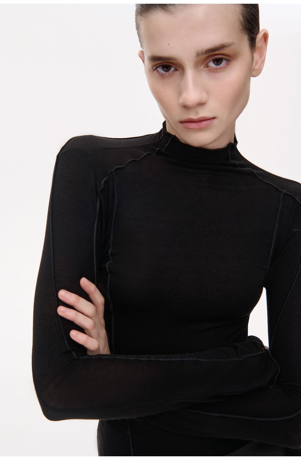 ЛОНГСЛІВ З АКЦЕНТНИМИ ШВАМИ 1238 зображення 4