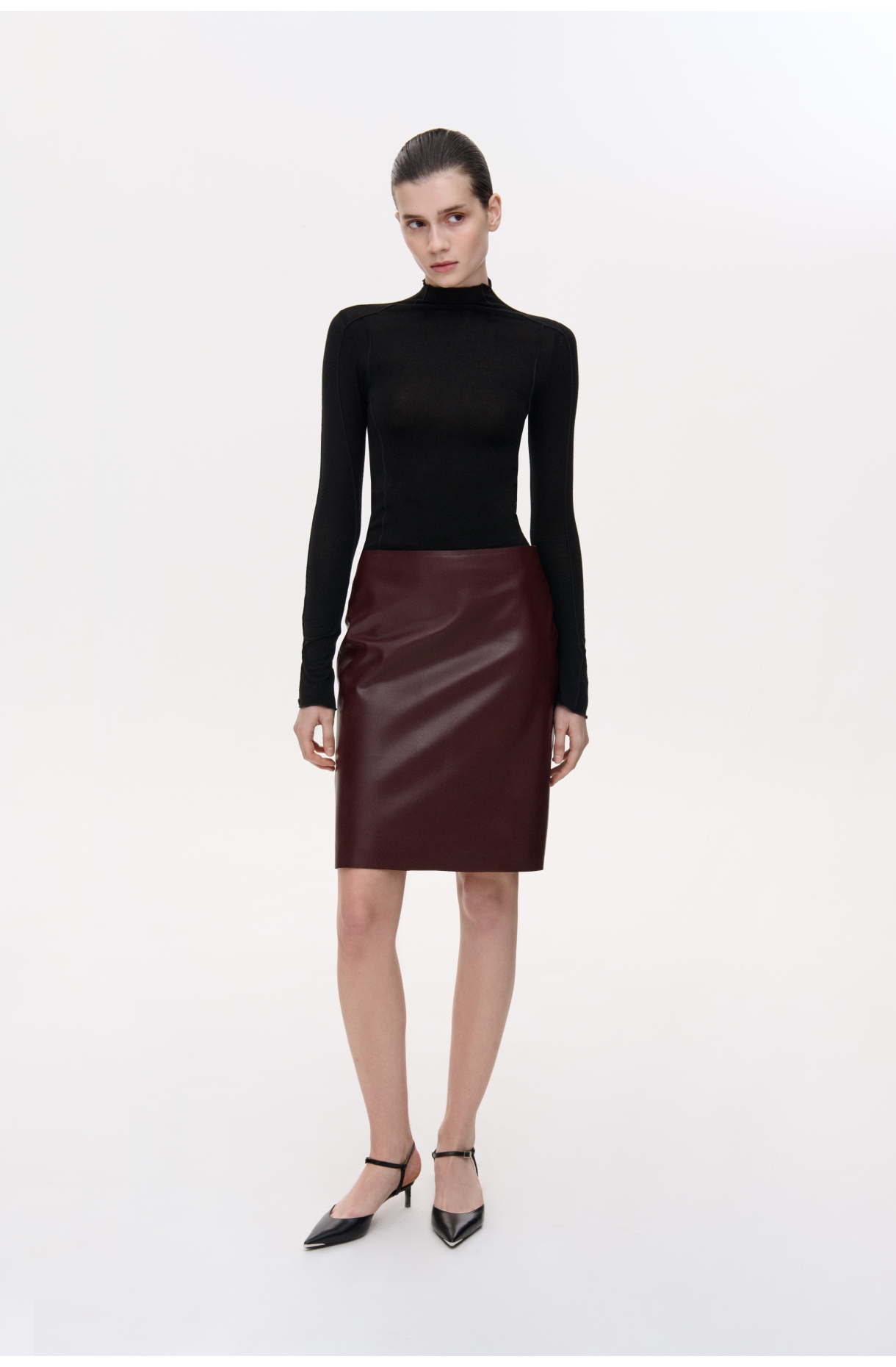 СПІДНИЦЯ З ЕКО ШКІРИ 1241 зображення 33