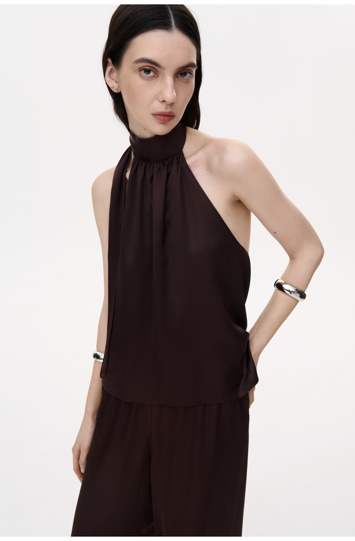 ТОП-ХАЛЬТЕР ІЗ ВІДКРИТОЮ СПИНОЮ ТА ЗАВʼЯЗКОЮ НА ШИЇ 1237 зображення 41