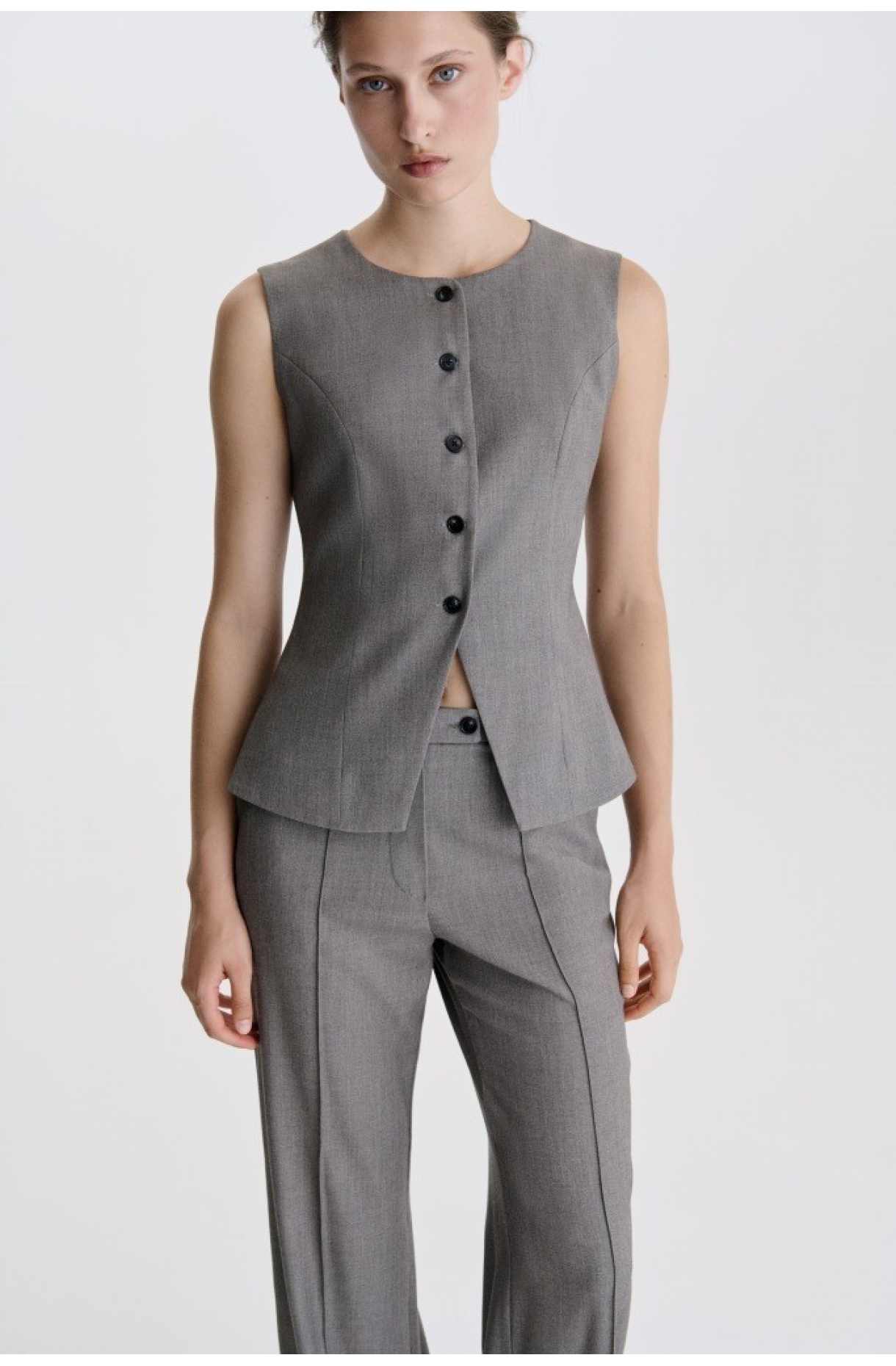 ЖИЛЕТ ПОДОВЖЕНОГО СИЛУЕТУ 1254\12-7 зображення 1