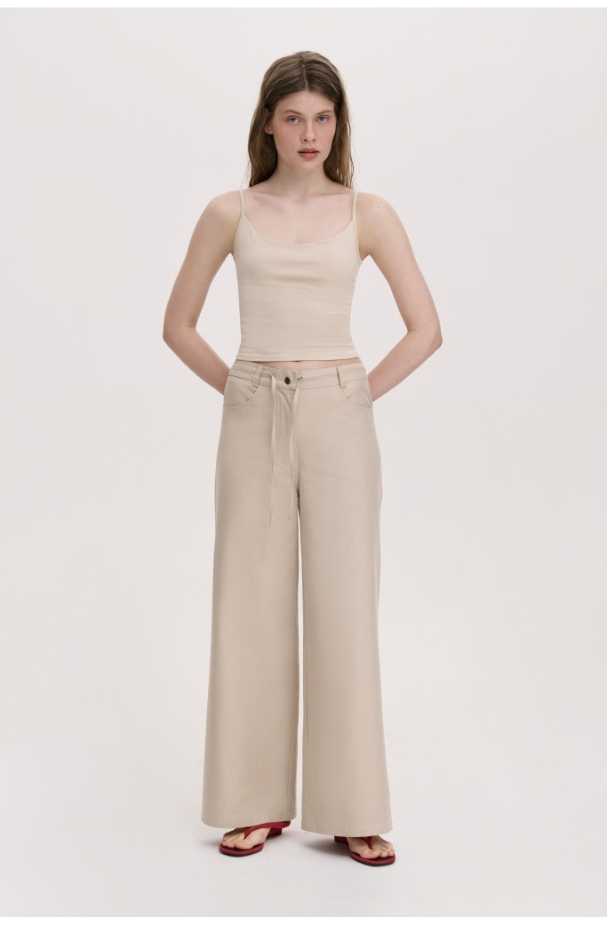 ЛАКОНІЧНІ ШТАНИ ВІЛЬНОГО КРОЮ 1109-2025 зображення 2