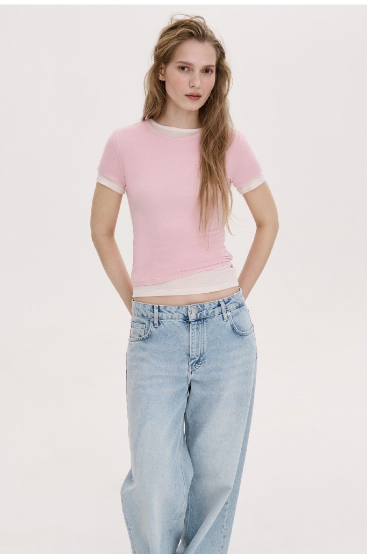 БАЗОВА ФУТБОЛКА ОБТИСЛОГО КРОЮ  1267 зображення 74