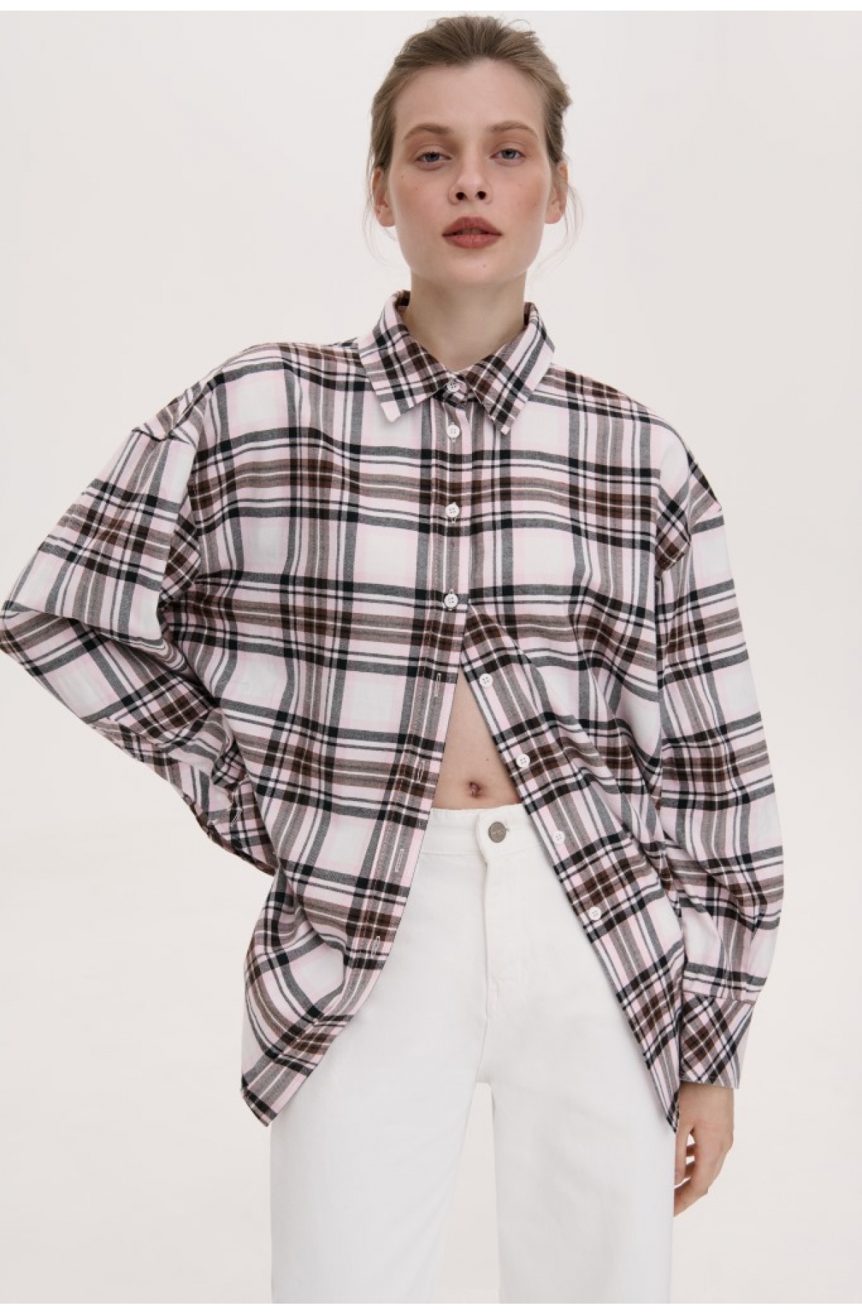 КАРТАТА СОРОЧКА ВІЛЬНОГО СИЛУЕТУ 18-3B зображення 57