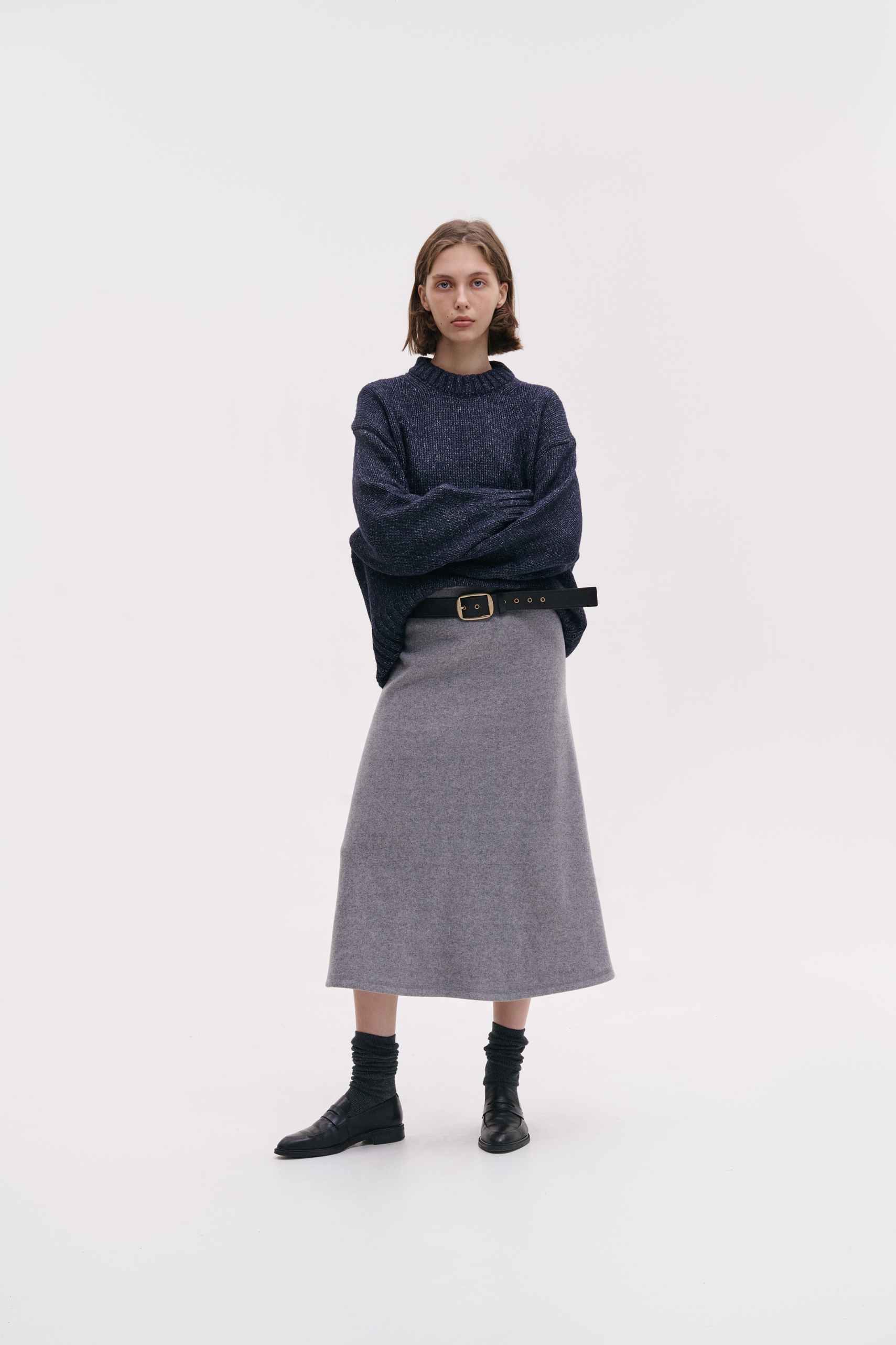 СПІДНИЦЯ ДОВЖИНИ МІДІ 1131\27-2 зображення 2