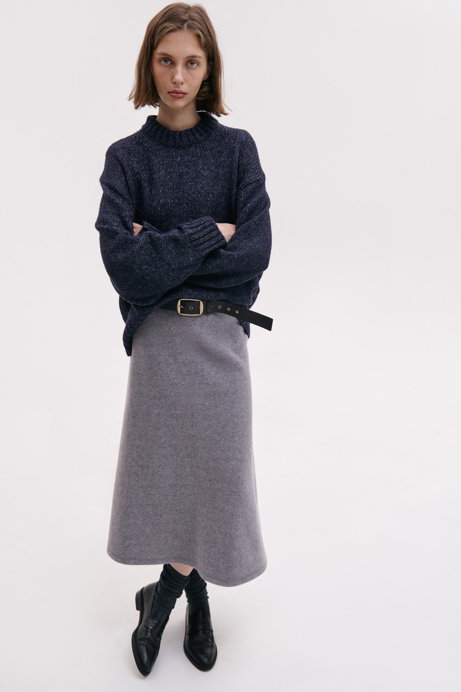 СПІДНИЦЯ ДОВЖИНИ МІДІ 1131\27-2 зображення