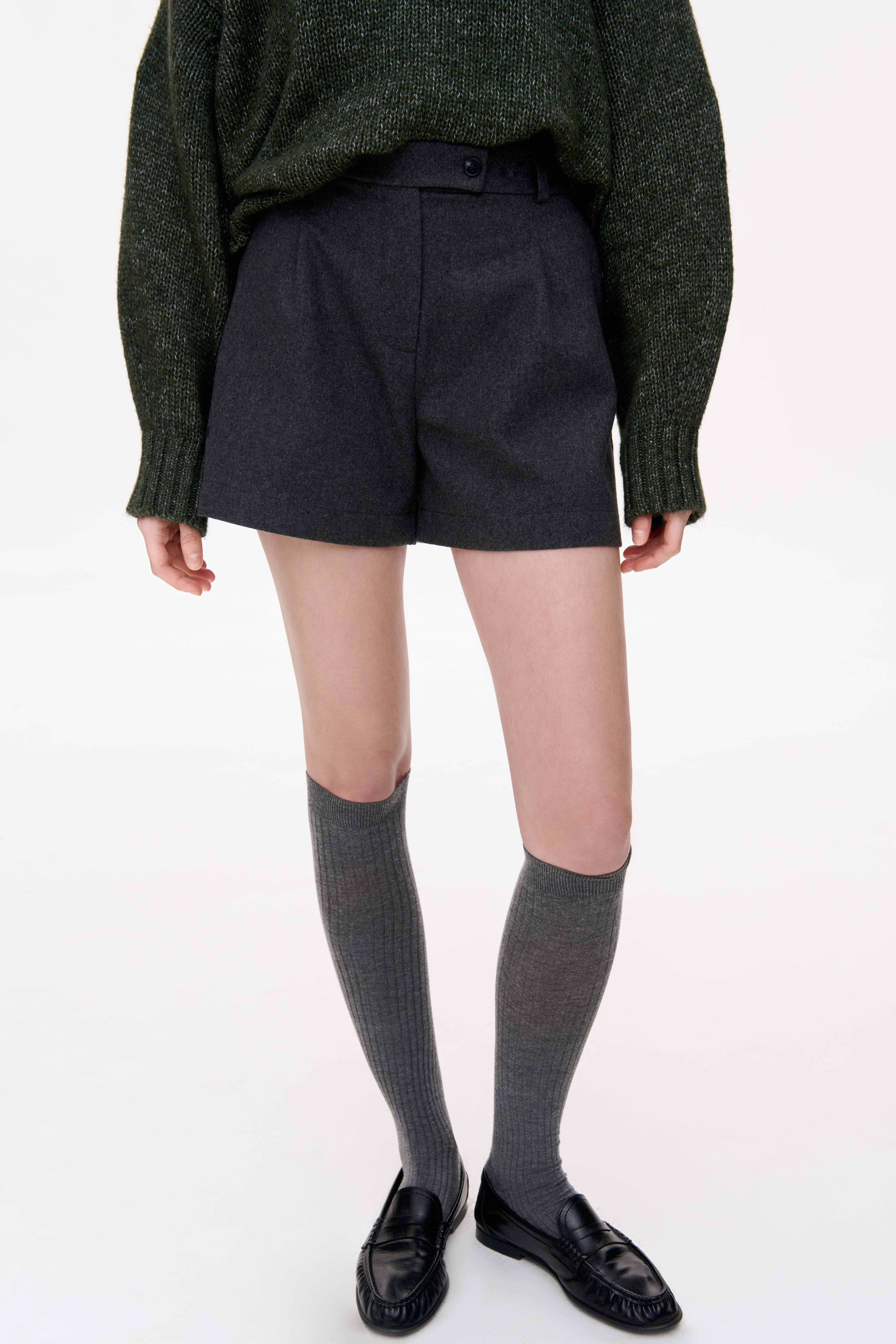 МІНІ ШОРТИ ВІЛЬНОГО А-СИЛУЕТУ 1227 зображення 3