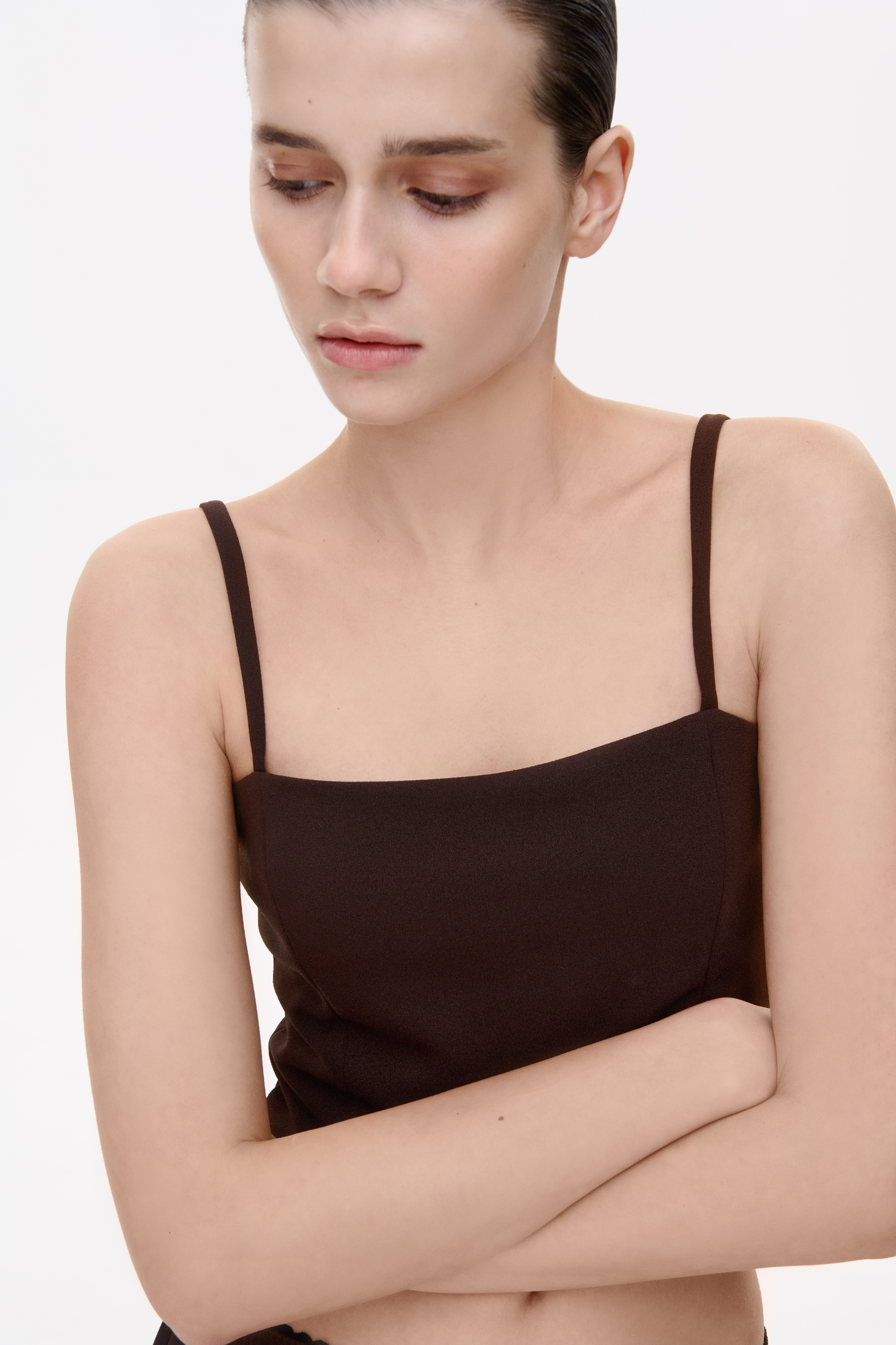 КРОП-ТОП НА ТОНКИХ БРЕТЕЛЯХ 312-2 зображення 2