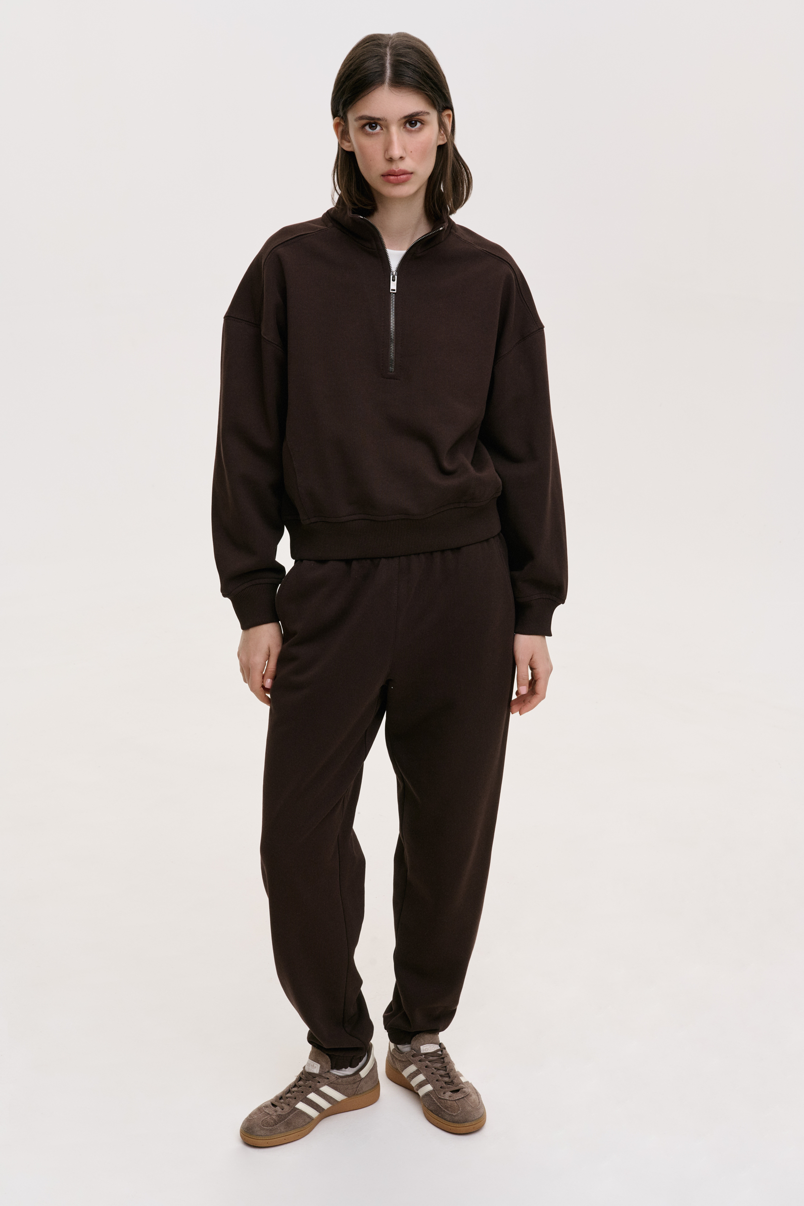 ТРИКОТАЖНИЙ КОСТЮМ З МЕТАЛЕВОЮ БЛИСКАВКОЮ 29-2\30-1 зображення 1