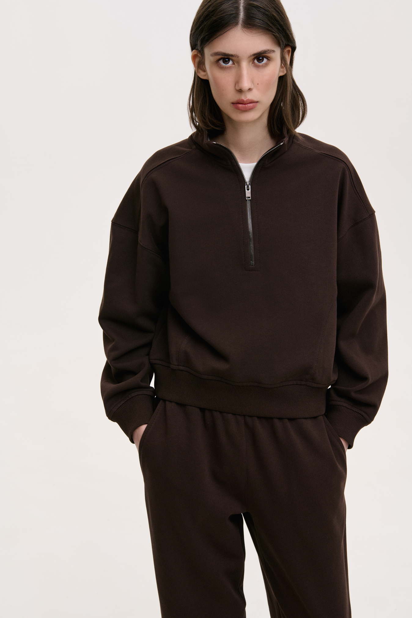 ТРИКОТАЖНИЙ КОСТЮМ З МЕТАЛЕВОЮ БЛИСКАВКОЮ 29-2\30-1 зображення 3