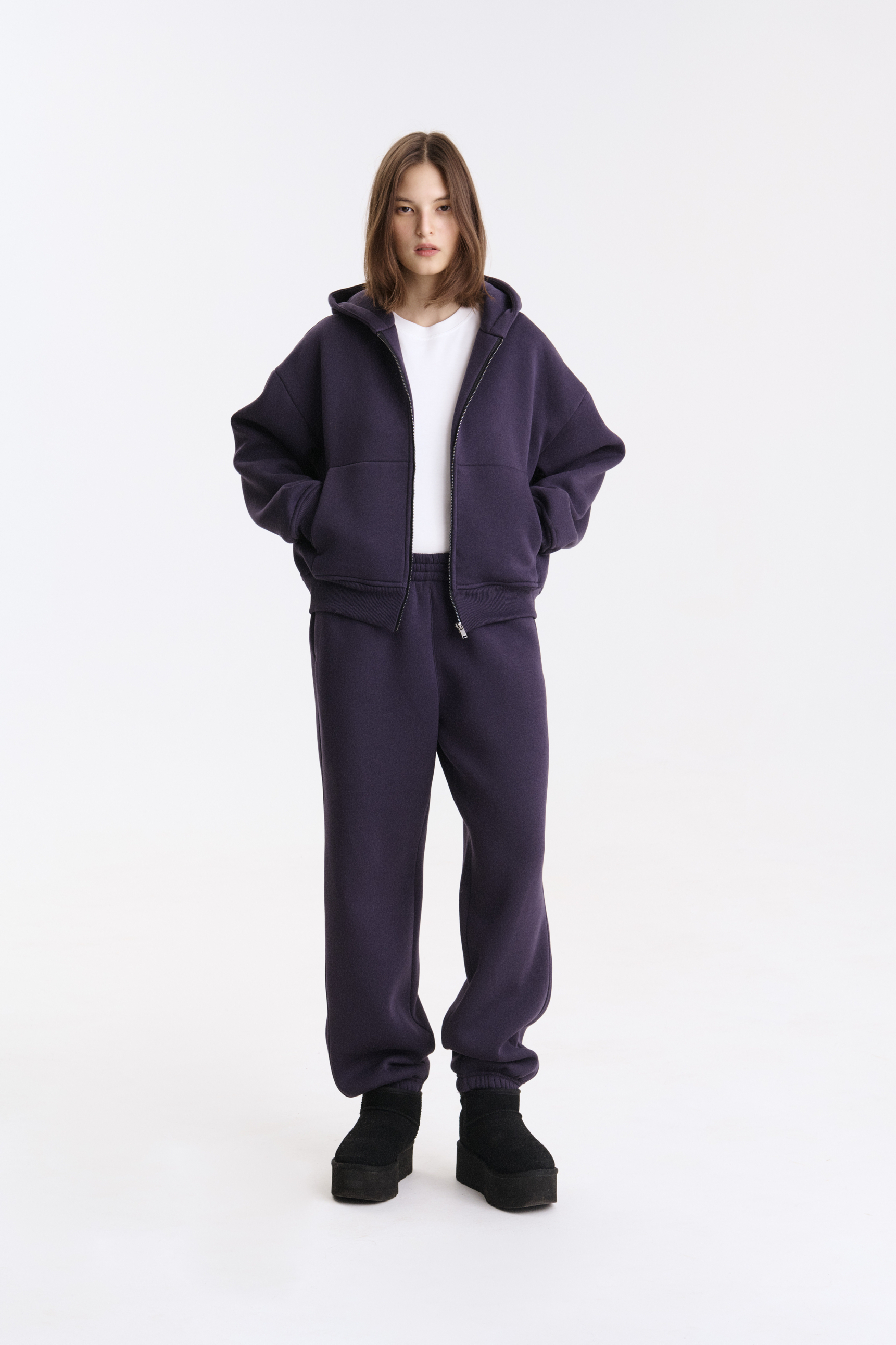 ТРИКОТАЖНИЙ КОСТЮМ НА УТЕПЛЕНІЙ ФЛІСОВІЙ ОСНОВІ 1130-2\29-1 зображення