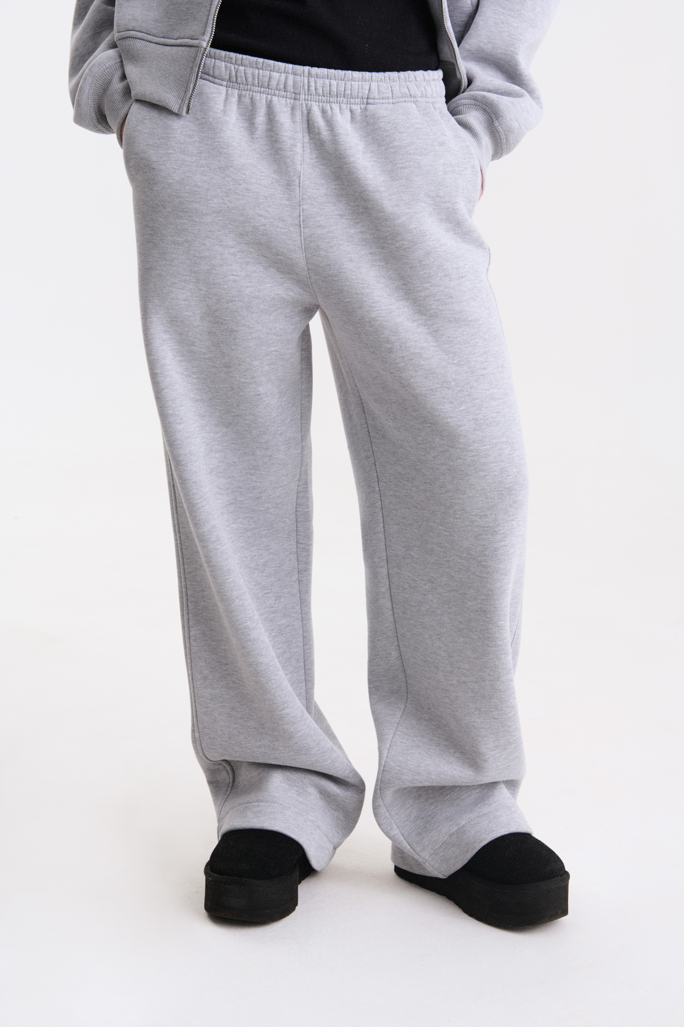 ТРИКОТАЖНИЙ КОСТЮМ УТЕПЛЕНИЙ ФЛІСОМ 1028 зображення 4