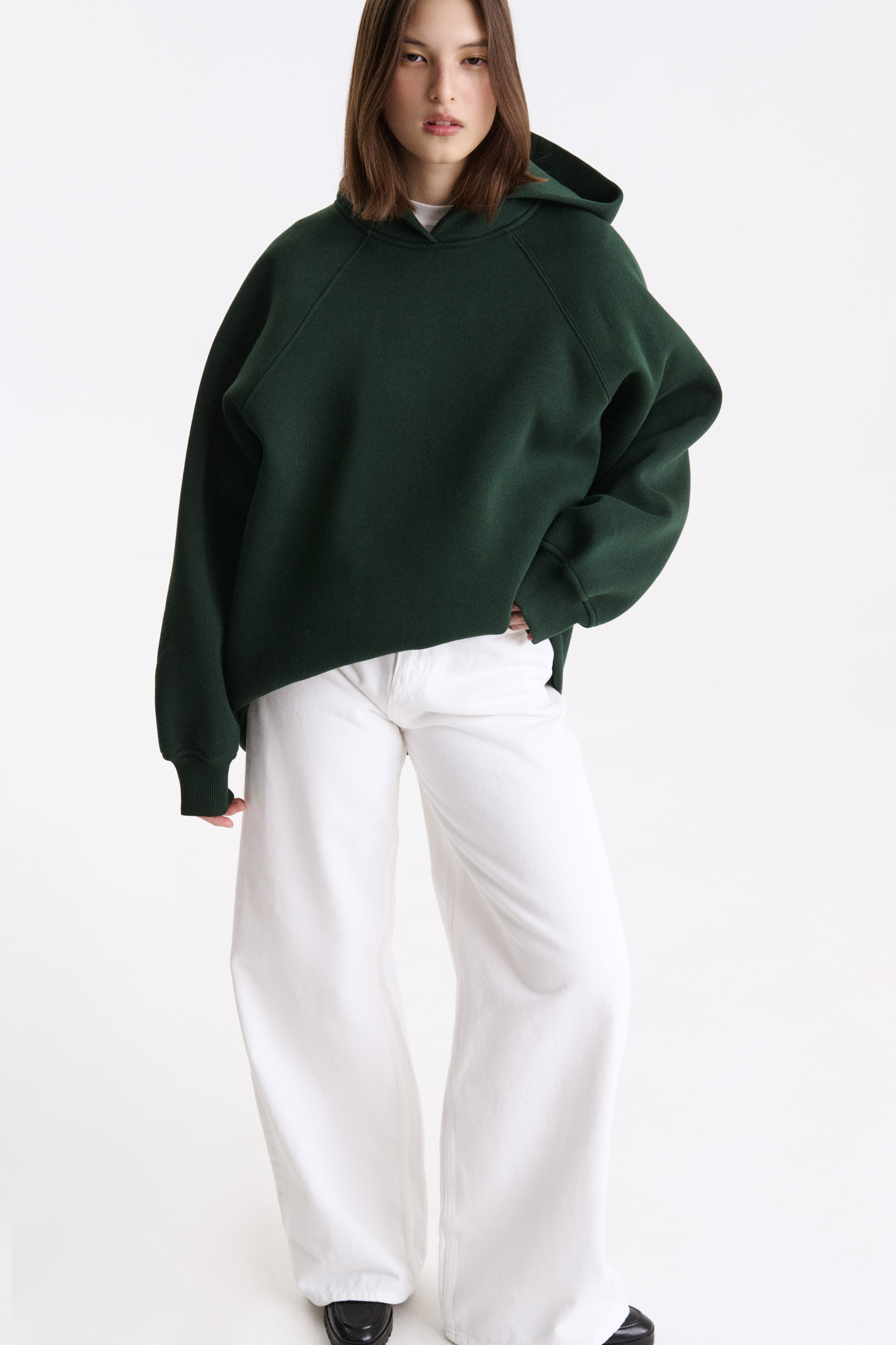 ОБʼЄМНИЙ ХУДІ З РУКАВОМ РЕГЛАН 15-2\29-1 зображення