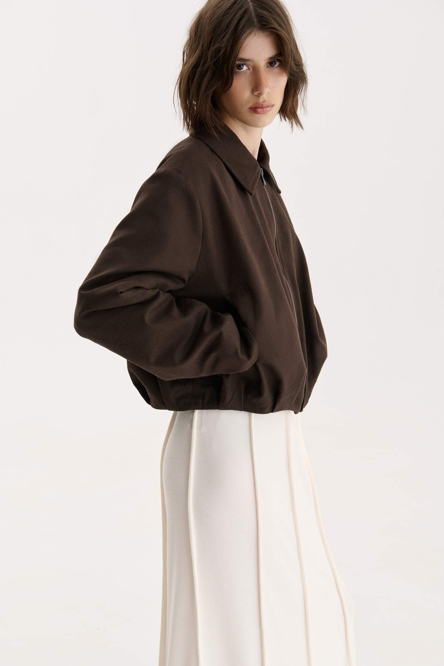 МАКСІ СПІДНИЦЯ З АКЦЕНТНИМИ ВЕРТИКАЛЬНИМИ ШВАМИ 1229\4264 зображення 2