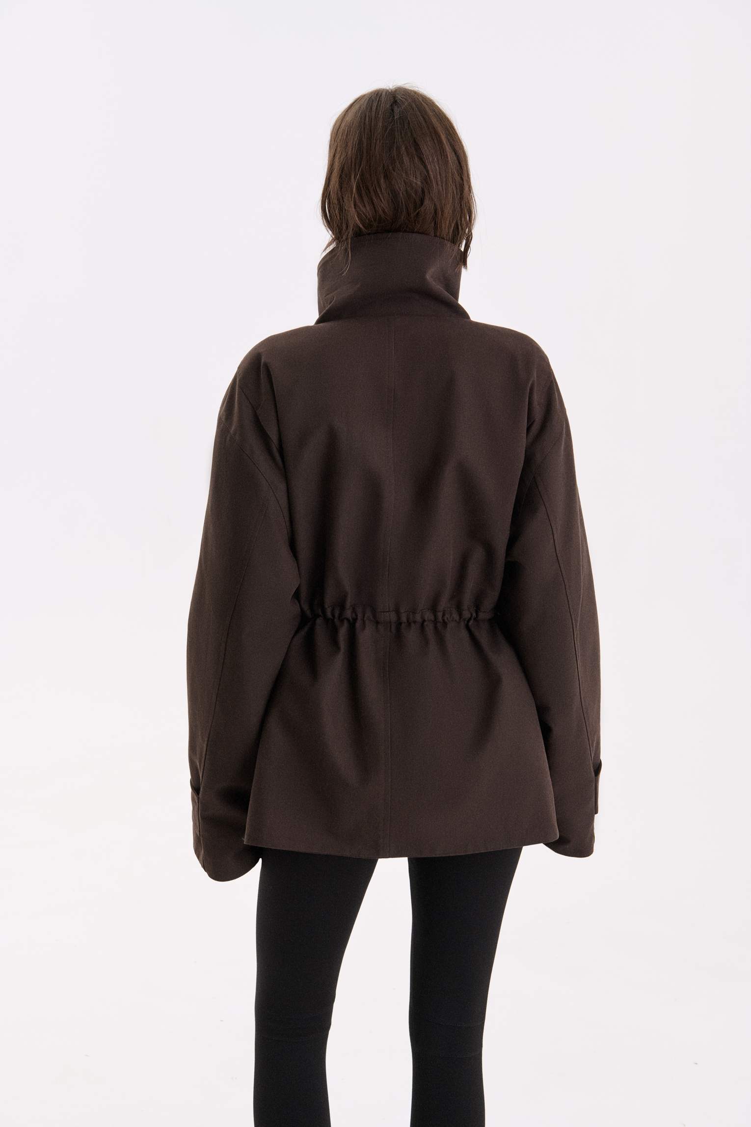 КОТОНОВА УТЕПЛЕНА КУРТКА З РЕГУЛЬОВАНОЮ ТАЛІЄЮ 1226\12-4 зображення 4