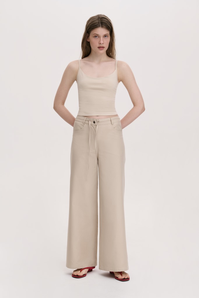 САТИНОВІ ШТАНИ ПРЯМОГО КРОЮ 1236-1 зображення