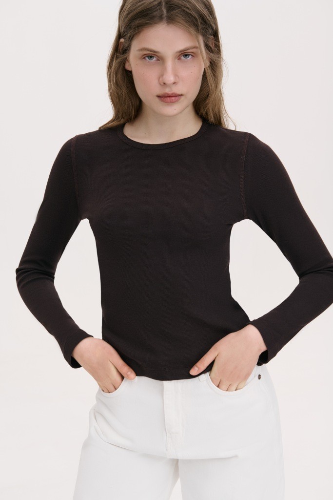 БАЗОВИЙ ЛОНГСЛІВ ПРИЛЕГЛОГО КРОЮ 1258 зображення